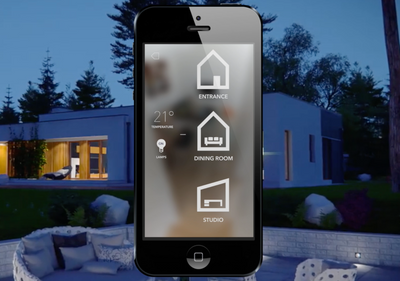 Home automation app concept per Ilevia